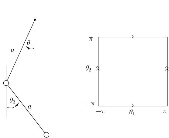 Figure 16.3 Double pendulum