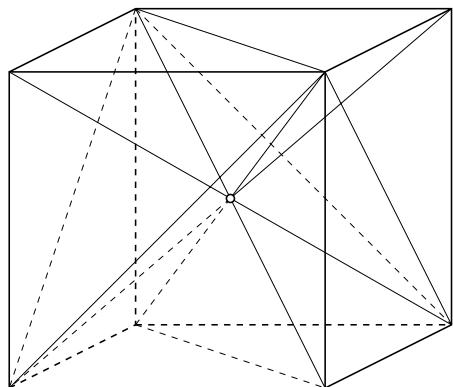 Figure 17.4 Dividing the triangular into ‘cubical’ cells